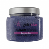 مقشر السكر للوجه والجسم باللافندر من جلوبال ستار